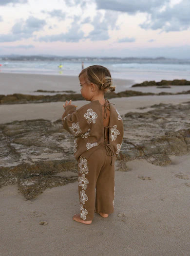 Belle & Sun Pants | Cocoa Flower