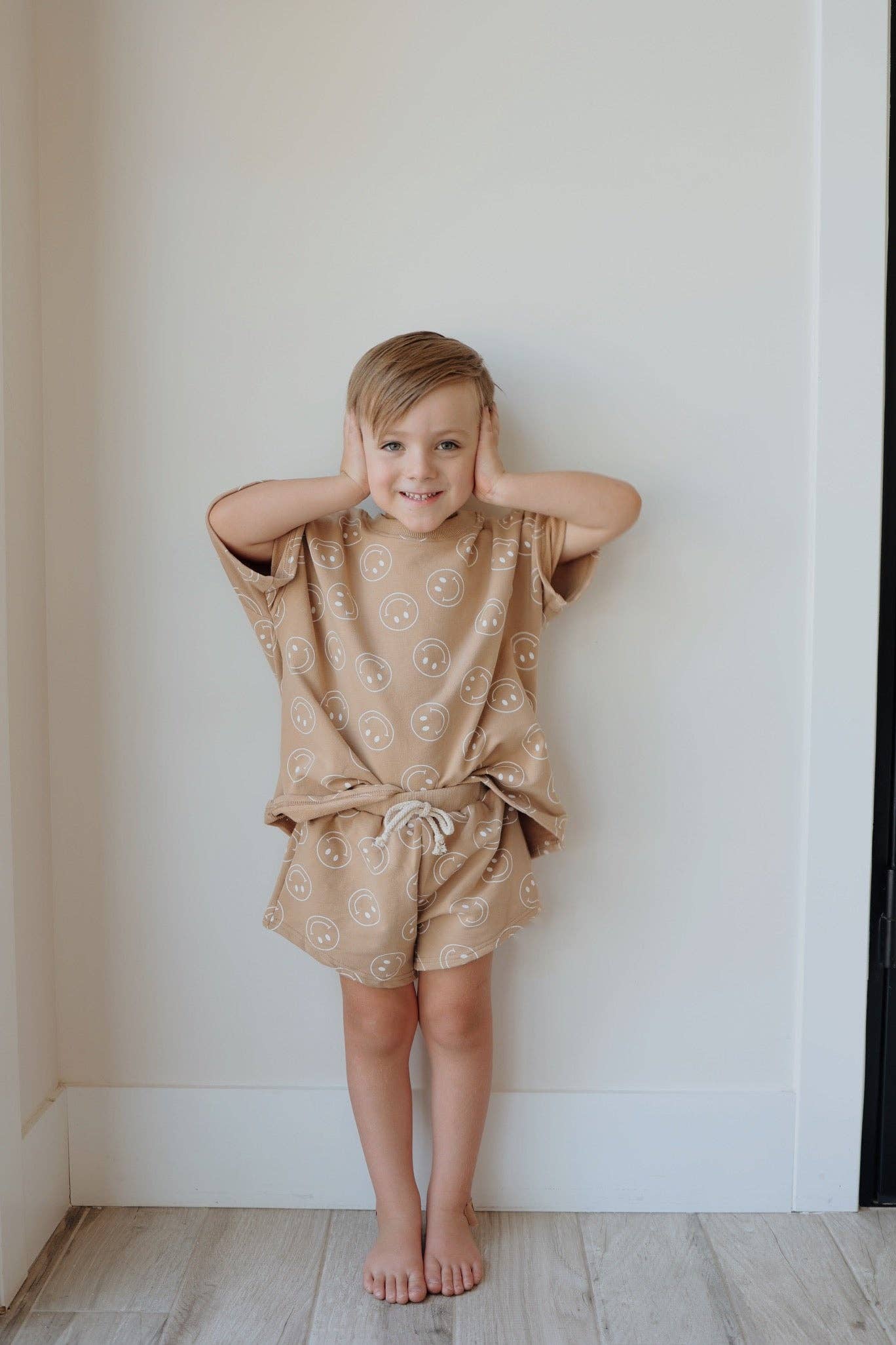 Short Set | Just Smile Tan