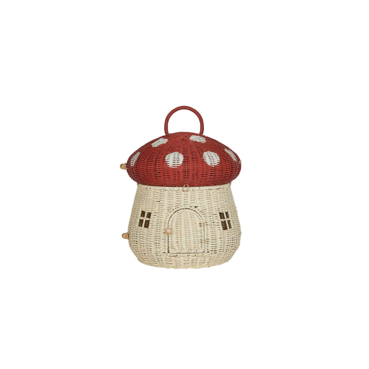 Rattan Mushroom Doll Houses