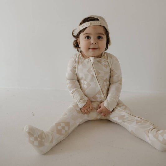 Bamboo Zip Pajamas | Cottage Quilt