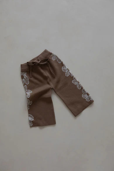 Belle & Sun Pants | Cocoa Flower