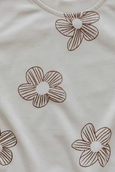 Belle & Sun Romper | Cacao Flower