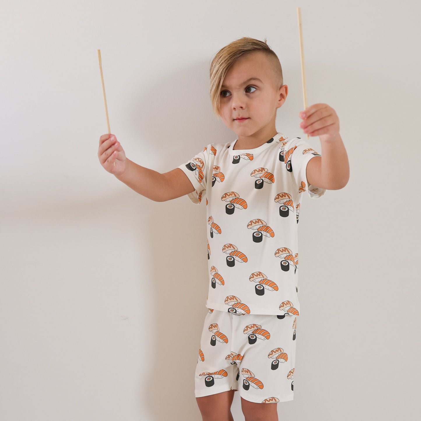 Bamboo Short Set | Sushi