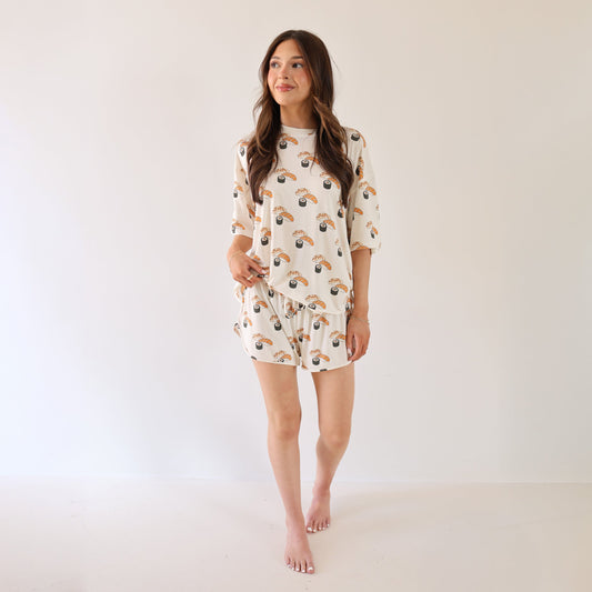 Women's Bamboo Short Set | Sushi